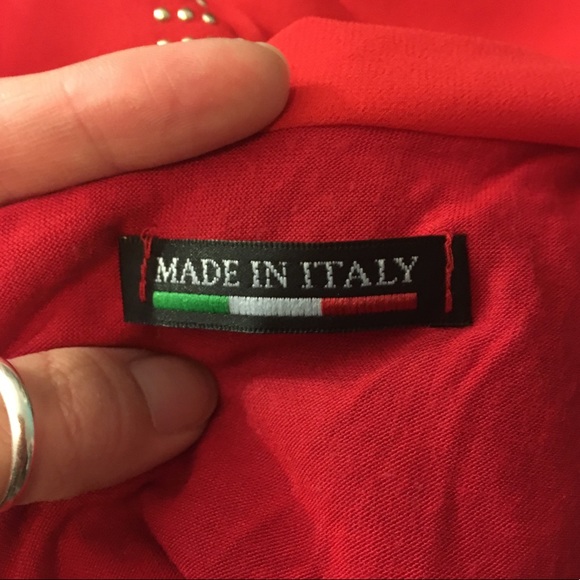 Cute flouncy red dress - Picture 5 of 5